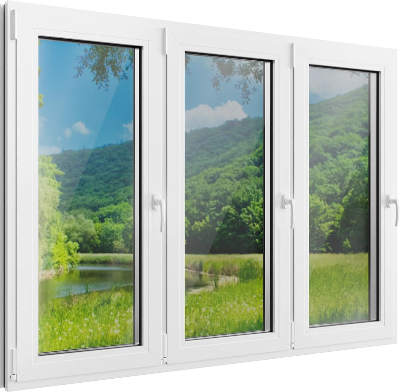 Casement Windows - hinged windows opening outward with excellent ventilation