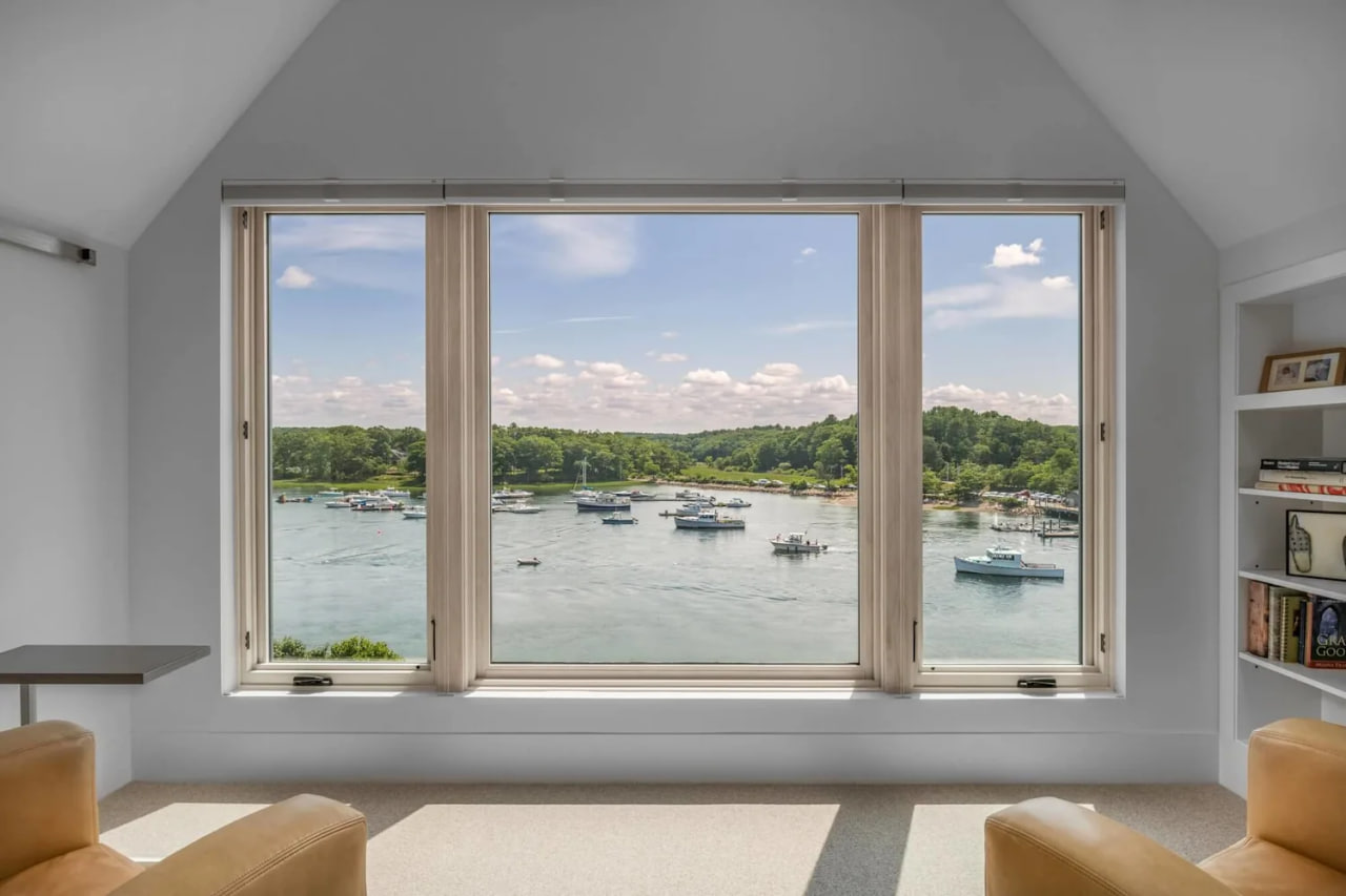 Picture Windows - large fixed windows that frame beautiful views and maximize natural light