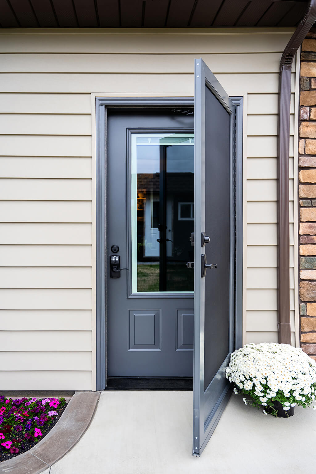 Storm Door - extra protection and ventilation